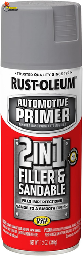 260510 Automotive 2-In-1 Filler & Sandable Primer, 12 Ounce (Pack of 1), Gray - Picture 5 of 12