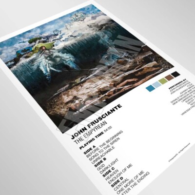 John Frusciante The Empyrean Record Collection Vinyl LP Album Wall