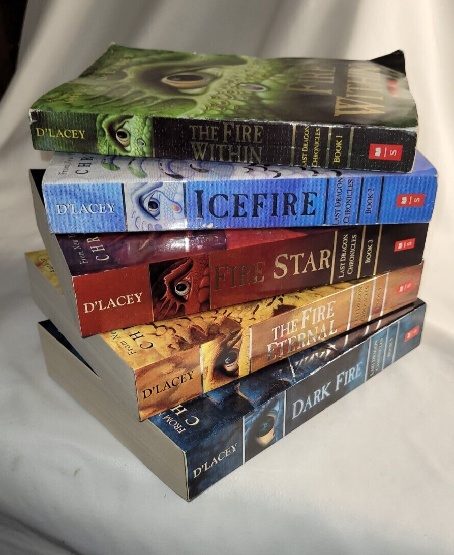 The Last Dragon Chronicles Set 1-5 D'Lacey Ice Fire 1 2 3 4 5 | eBay