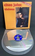 Laserdisc Elton John Visions Music Video Laser Disc  VG 1982