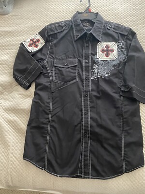 El General Mens Black Shirt Size S