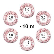 Starterseil Set je 10 Meter  3,0 / 3,5 / 4,0 / 4,5 / 5,0 / 6,0 mm  Anwerfseil 