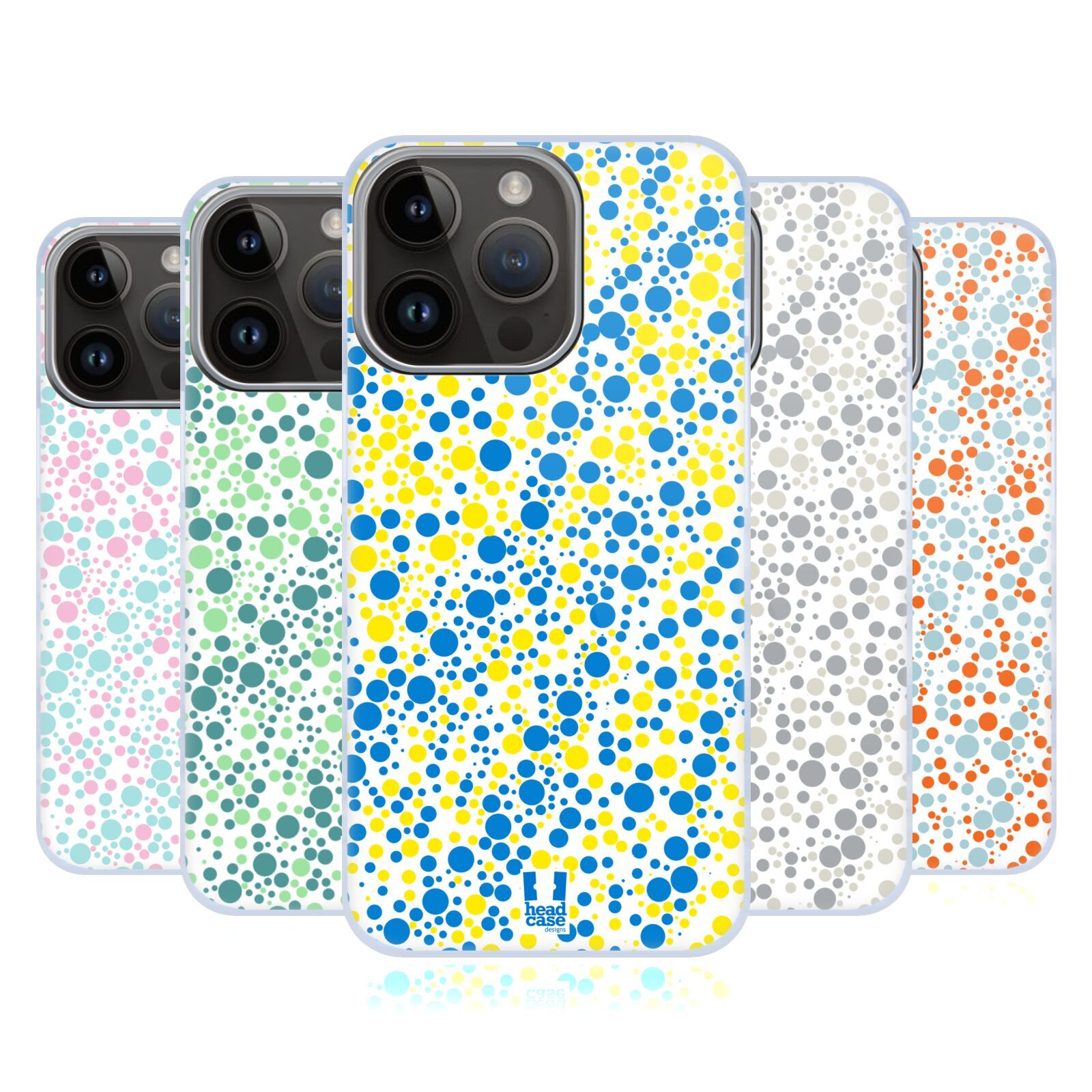 HEAD CASE DESIGNS PARTICLE PATTERNS HARD BACK CASE FOR APPLE iPHONE PHONES