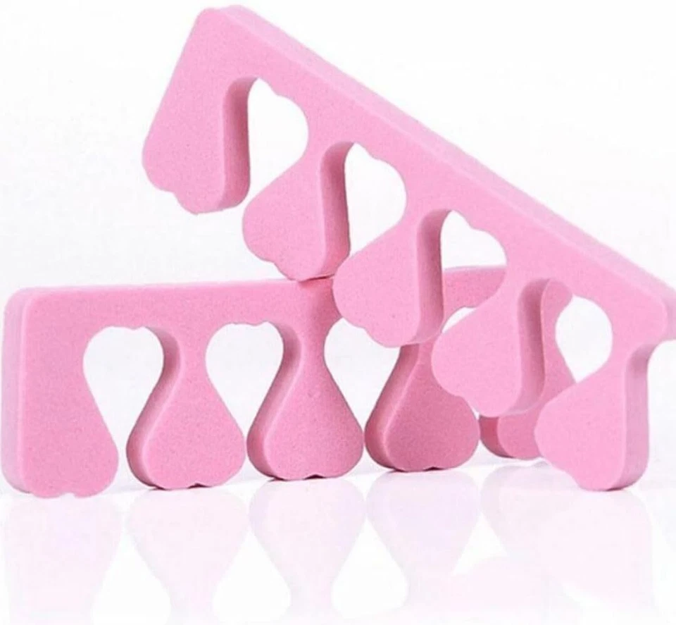 20/40/200 Soft Finger Separators Sponge Foam Toe Pedicure Manicure Nails Art - Image 2 of 4
