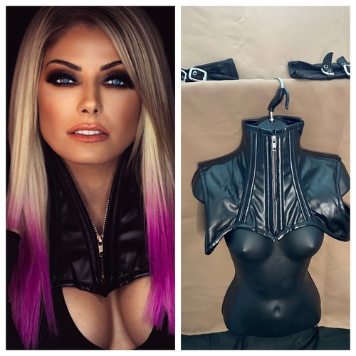 Alexa Bliss Worn WWE worn photoshoot Undertaker wrestling Used Ring Worn Wyatt