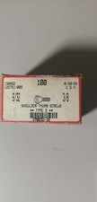 Thumb Screw Size 6-32 x 3/8" Type B, No Shoulder, Zinc Plated, 100pcs