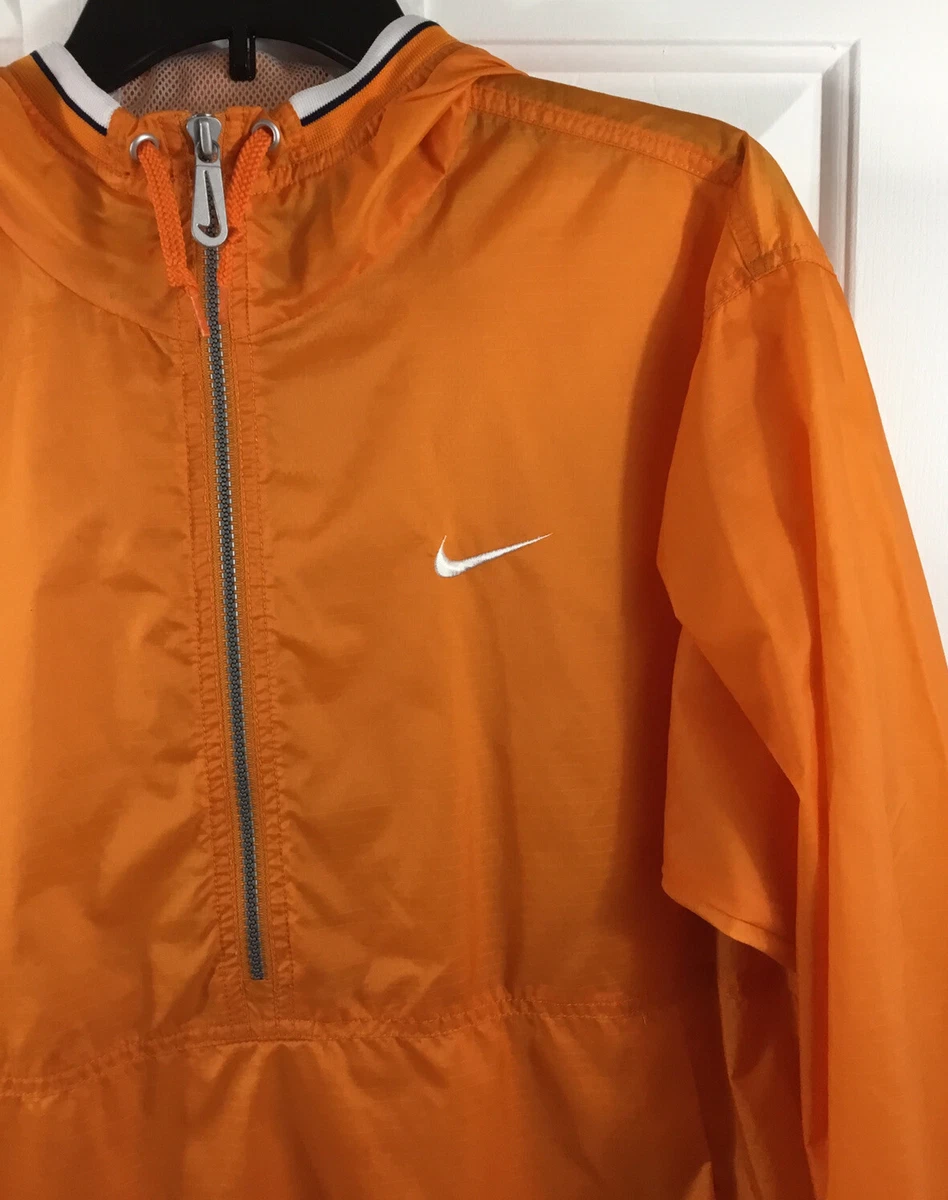orange nike jacket women's