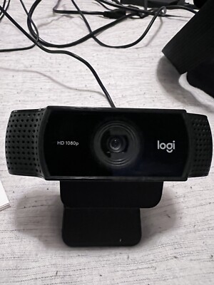 Logitech C922 Pro Stream 1080p HD Webcamera - Black