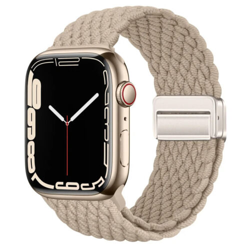 Magnetic Nylon Loop Strap for Apple Watch Series 10 9 8 7 6 5 Ultra 2 SE Band - Picture 10 of 92