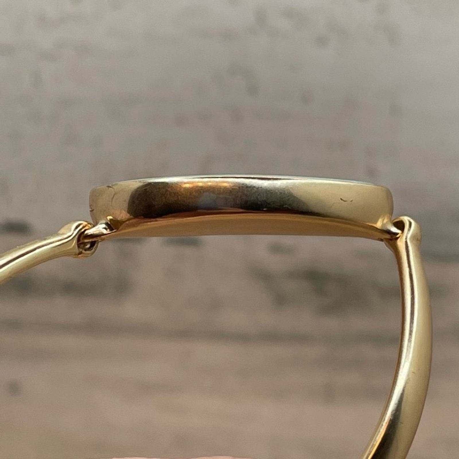 Lucky Brand Amazonite Structured Flex Bracelet Go… - image 4