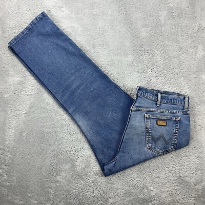 Vintage Wrangler Herren Jeans W40 L31 Blau Texas Hose Regular Straight Retro