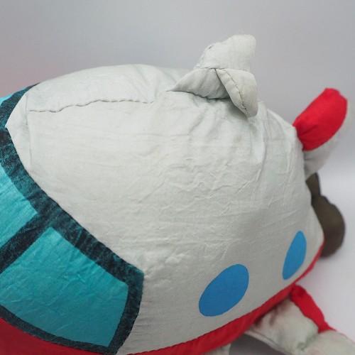 Ultraman C1008 Jet VTOL Plane Mecha Taffeta Banpresto 1994 Plush 8" Toy Doll - Picture 10 of 12