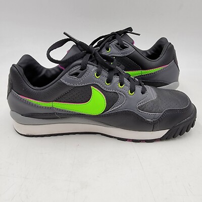 Nike Air ACG Wildwood Shoes Sneakers Black Electric Green AO3116