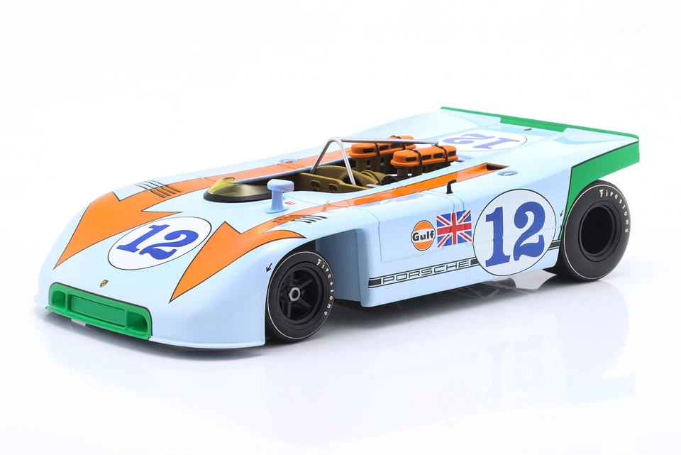 Porsche 908/03 No.12 Ganador del Golfo Targa Florio 1970 Siffert, Redman - 1:18 Sca... Foto 2 de 4