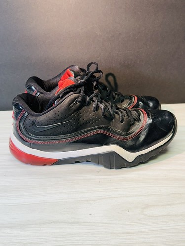 Nike Air Zoom Sharkley Low Black/Red 355267-001 Size 11 Retro 2009 - Picture 2 of 7