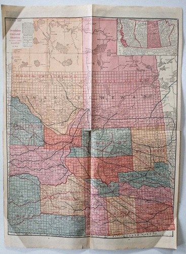 Canada West 1922 Promotional Book Immigration Agriculture Homsteading Stats Maps - Picture 4 of 4