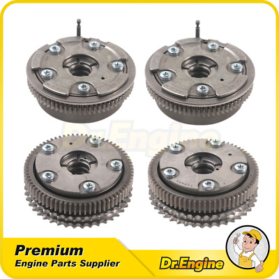 4x Variable Camshaft Adjuster Sprockets Fit Mercedes-Benz C300 ML350 E550 GLK350