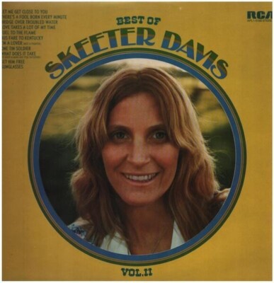Skeeter Davis Best Of Skeeter Davis Vol. 2 RCA Vinyl LP