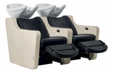 Lorenzo Cavalli Waschanlage Zebra Friseureinrichtung - Friseurstuhl - Waschse...