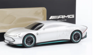 AutoCult 1/43 Mercedes Benz Vision AMG Showcar Silver Alubeam