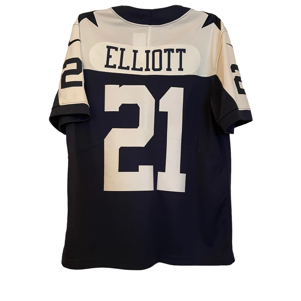 Women's NFL Dallas Cowboy Ezekiel Elliott #21 Size M — 第 2/2 张图片