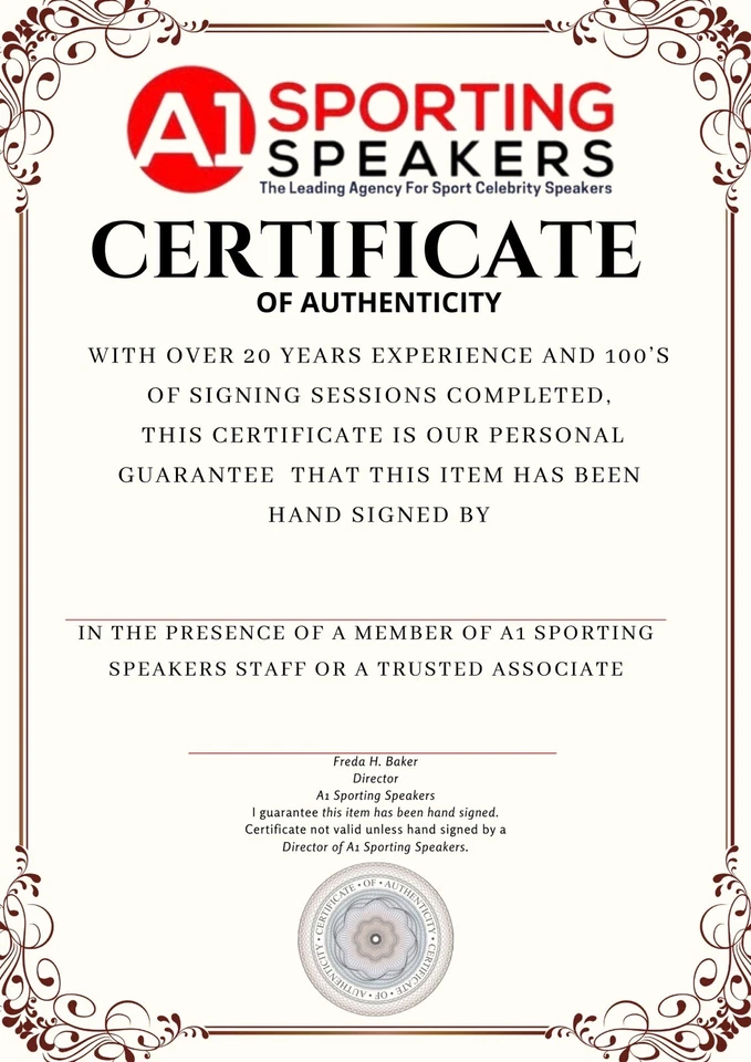 BRUNO FERNANDES signed Manchester United COA FANTASTIC VALUE Bid From £125 - Image 2 of 4