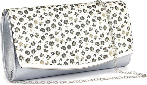 Evening Bag Clutch Purses for Women Dressy Clutch Bags Sparkling Weddin (Sliver) - 第 1/6 張圖片