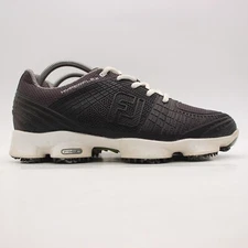 FootJoy HyperFlex 2.0 FTF Golf Spikes Men's 8.5 M Black Lace-Up