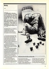 (F&F12) FILM REVIEW & PICTURE, "BIRDY" MATHEW MODINE & NICOLAS CAGE