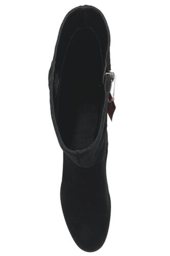 Vince Camuto Water Repellent Mid Shaft Suede Boots Zelcinna Black - 第 2/3 張圖片