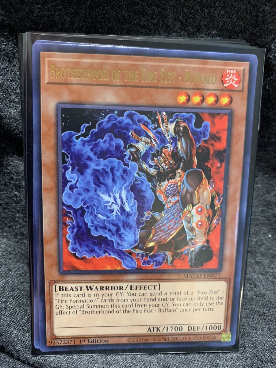 yugioh brotherhood of the fire fist cards Brotherhood of the Fire Fist - Eagle (Secret Rare) : FIGA-EN016