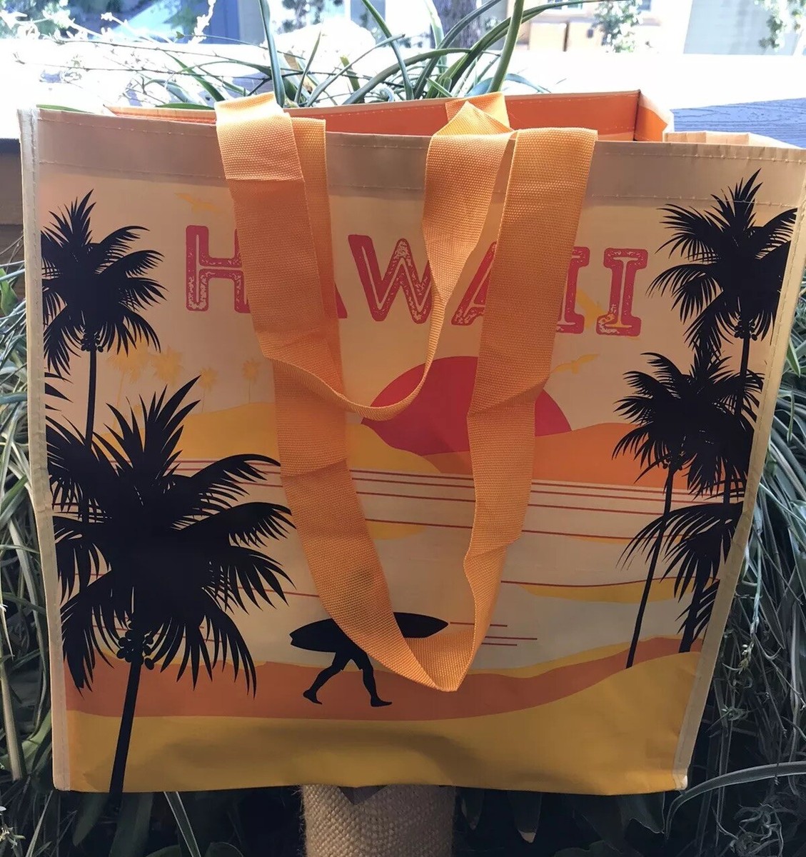Costco【ハワイ限定】-reusable shopping bags4枚セット Hawaiian Costco Reusable Shopping Bags Beach Tote 4 Bags