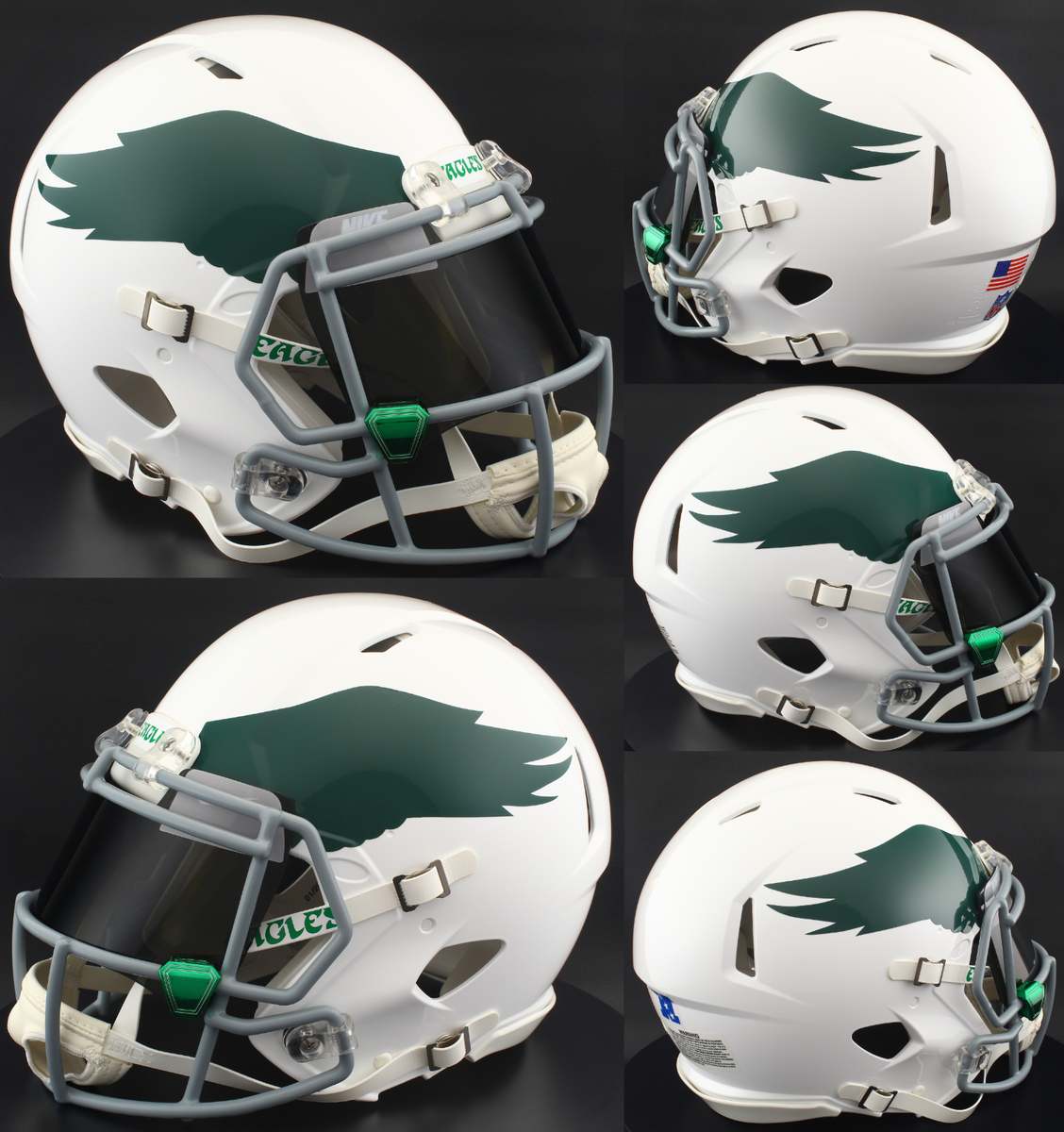 NFL Riddellフィラデルフィア・イーグルスオーセンティックヘルメット PHILADELPHIA EAGLES Riddell Speed Full Size AUTHENTIC THROWBACK