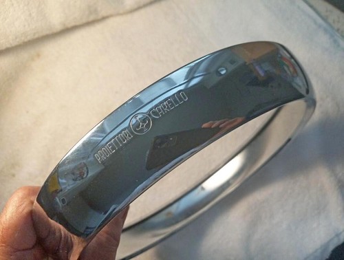 Original 7" Carello Headlamp Rim- Excellent condition! - 第 3/4 張圖片