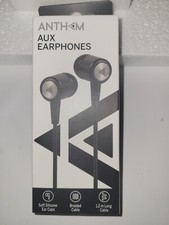 Anthem Wired Earphones Black 