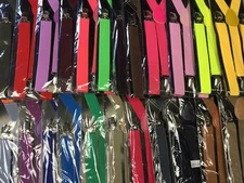 28 Colors Mens&Womens Clip-on Sexy Suspenders Elastic Y-Shape Adjustable Braces