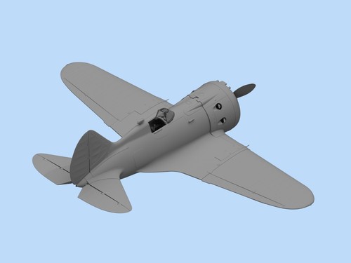 ICM 32001 Plastic model aircraft kit Scale 1:32 WWII Soviet Fighter I-16 type 24 - Picture 21 of 24