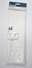 Anvil Vinyl Grout Bag White Reusable Easy Clean High Strength 12-3/4" x 23-1/4"