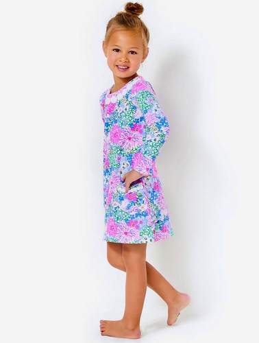 Lilly Pulitzer NWT Girls Little Lilly Classic Shift Lil Soirée All Day Size L,XL - Picture 11 of 24