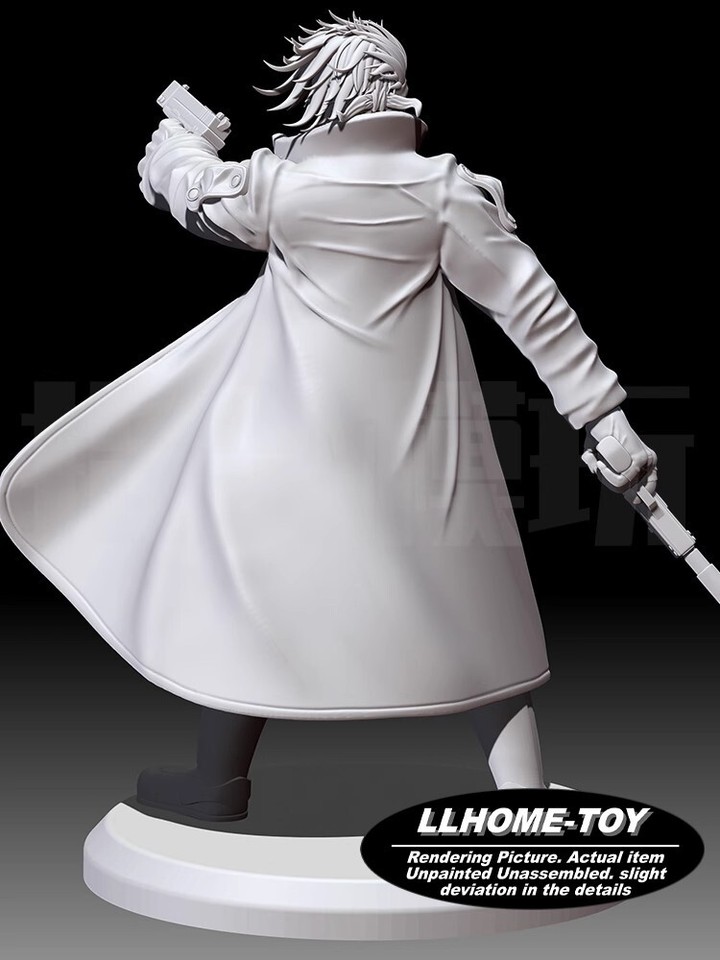 Anime movie Grifter Cole Cash fight take gun stand Resin 3D Print GK