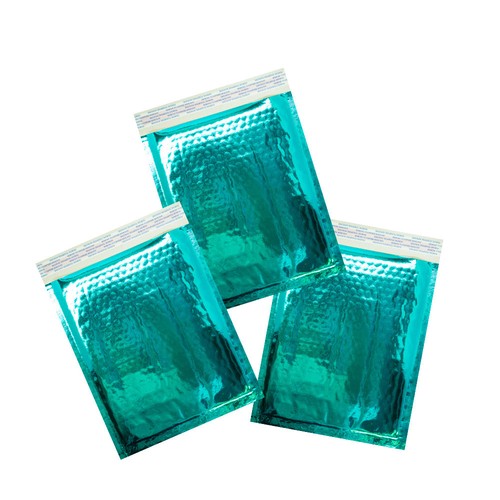 8.5x12 Holographic, Pink, Teal METALLIC BUBBLE MAILERS, Poly Padded Envelopes! - Picture 54 of 79