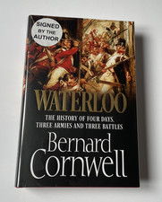 WATERLOO BERNARD CORNWELL HB FIRST EDITION 20...