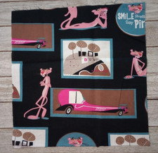 pink panther fun fabric cartoon 10 by 10 inch 1pc