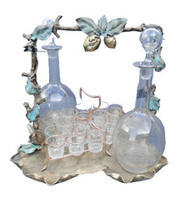 empire bronze liquor cellar RARE