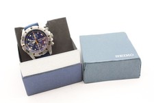 Seiko Chronograph 100m Watch Ref. 7T92-0NS0 Quartz Working