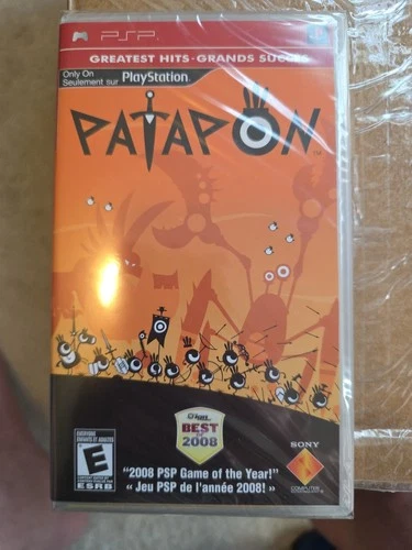 Patapon (Sony PSP, 2008) greatest hits brand new Playstation portable sealed