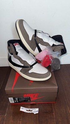 Air Jordan 1 Retro OG x Travis Scott High  Mocha  DS - Size 10.5