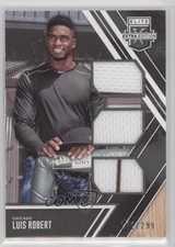 2017 Panini Elite Extra Edition Triple Materials 172/299 Luis Robert #TM-LR 4m3