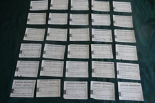 DDR, Computerfahrkarten, Deutsche Reichsbahn, 30 Stück, Reichsbahn, ansehen