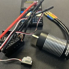 WP-10BL80 3665 3800KV 80A Brushless ESC Motor Combo For RC Car Truck 5MM